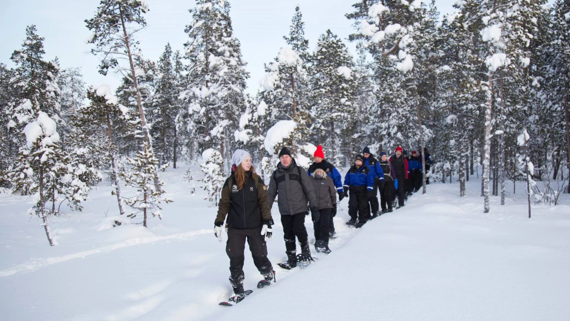 Sneeuwschoenwandelen