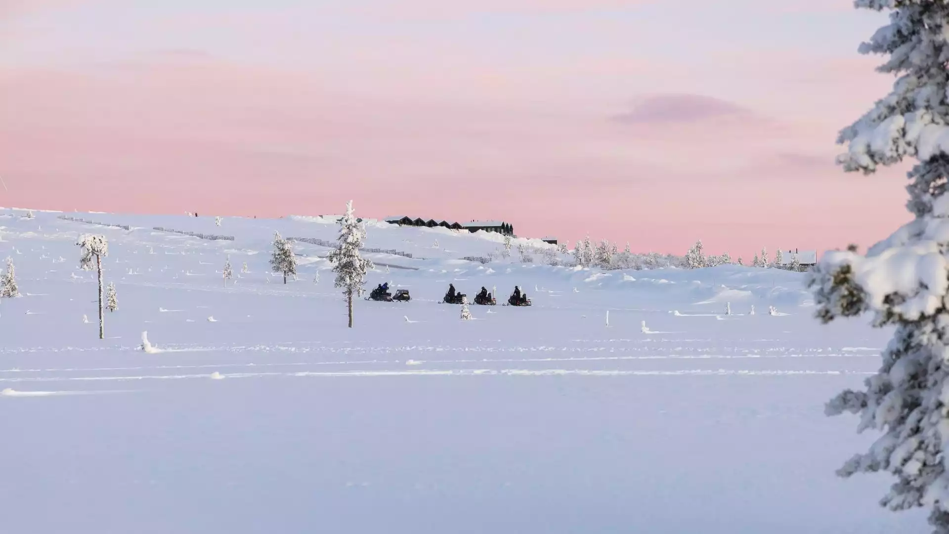 Sneeuwscootertocht op de Kaunispää
