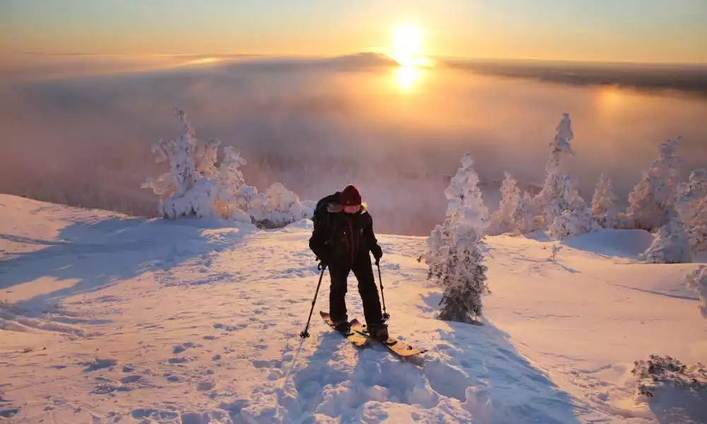 Sneeuwschoenwandeling naar Valtavaara
