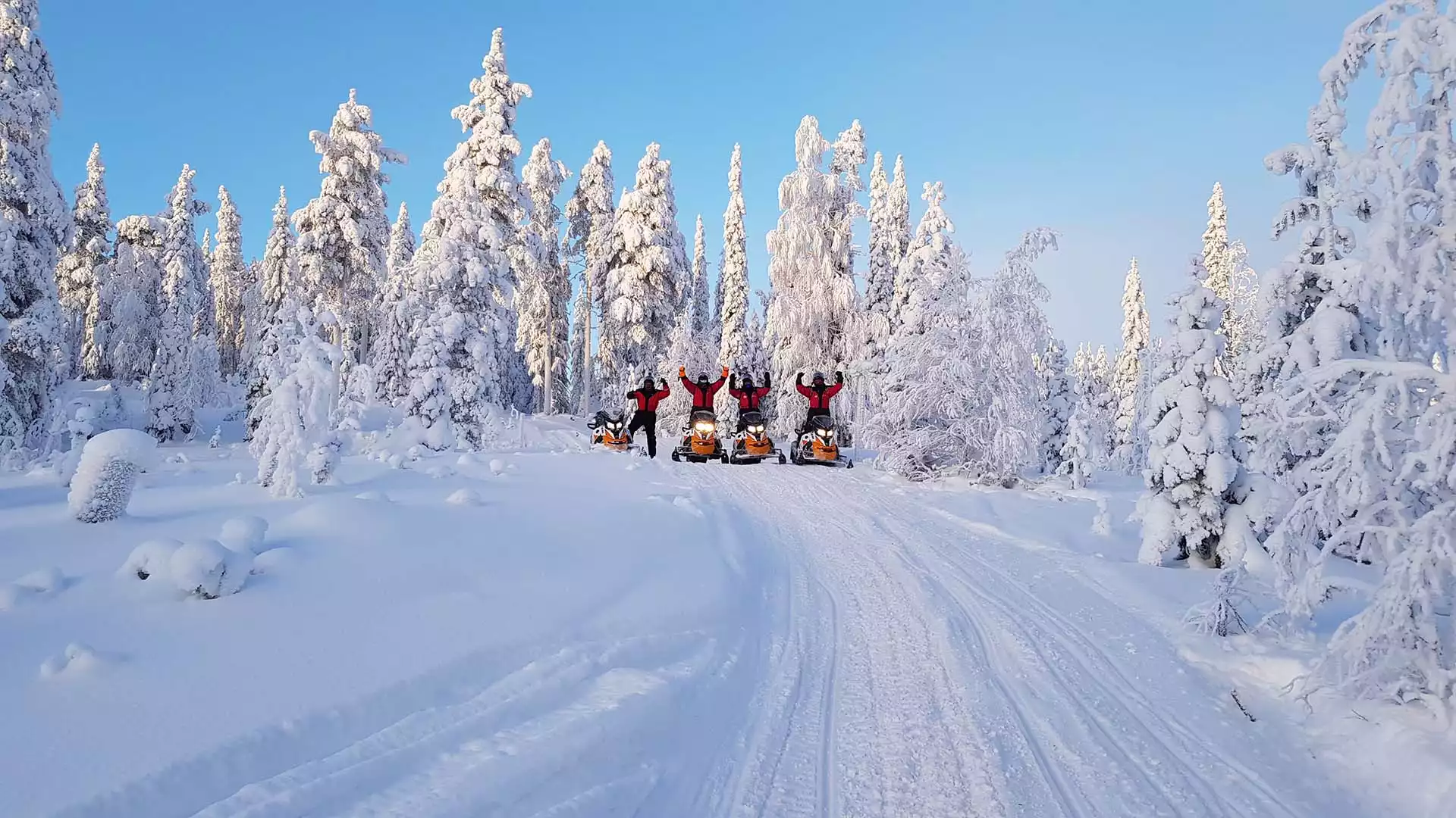 Aankomst in het magische Lapland