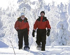 saariselka-stilte-sneeuwschoenen