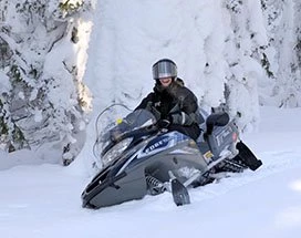 iso-syote-sneeuwscooter-wildernis