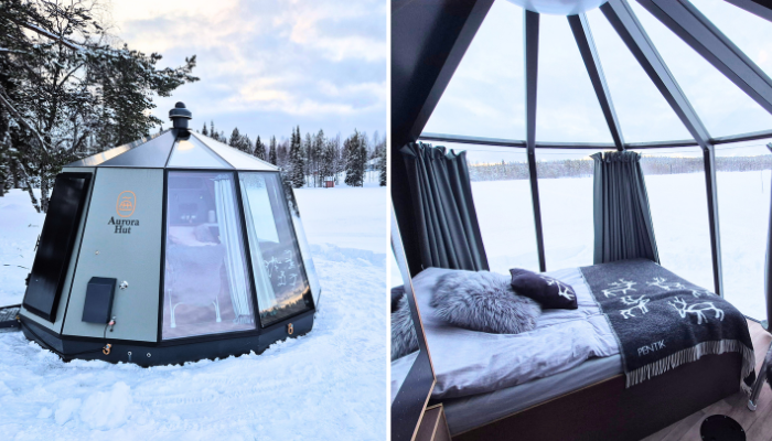 Gratis overnachting in Aurora Hut