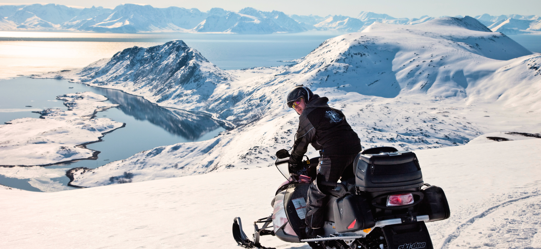 Gratis sneeuwscootersafari Tromsø