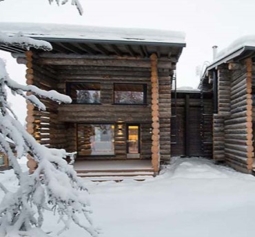 grote chalets in Lapland